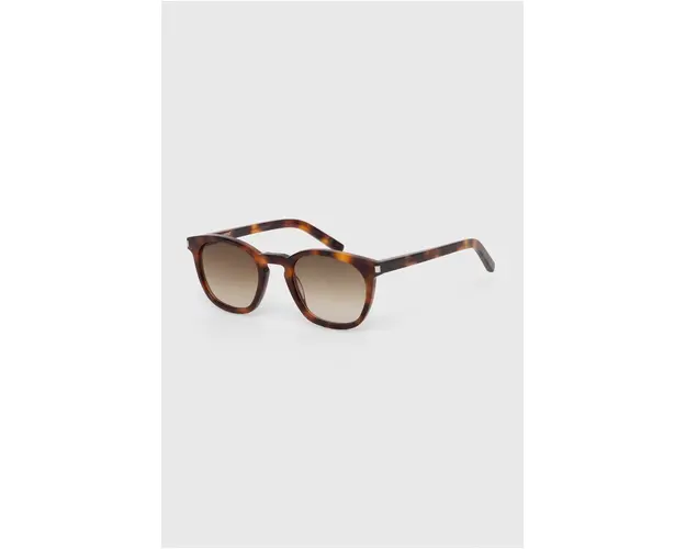 Saint Laurent ochelari de soare culoarea maro, SL 28
