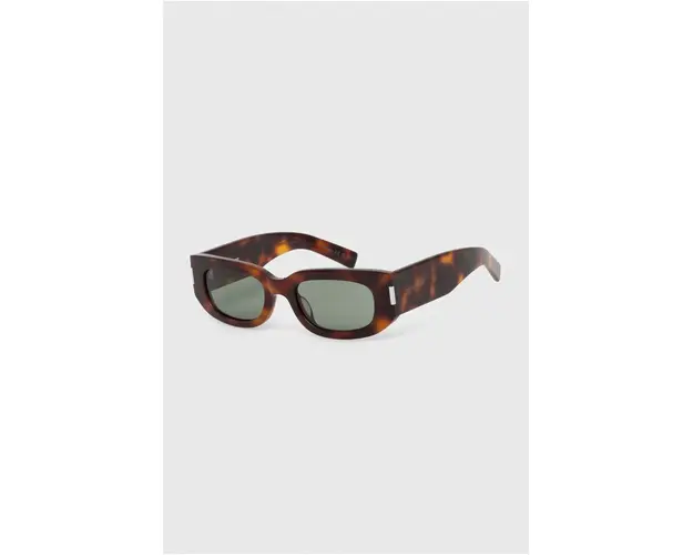 Saint Laurent ochelari de soare culoarea maro, SL 697