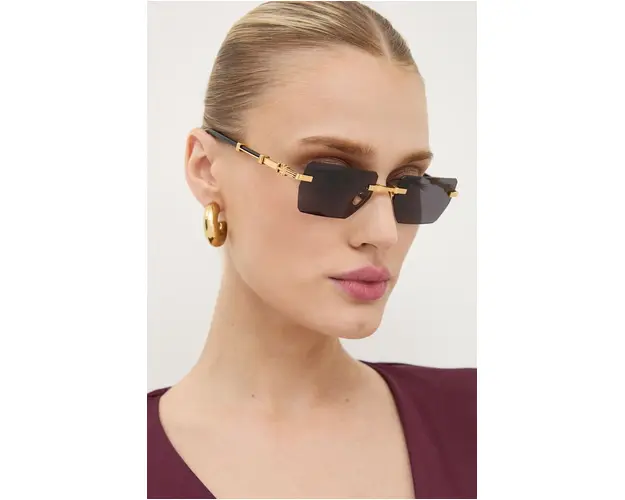 Balmain ochelari de soare SOLDIER culoarea auriu, BPS.150E