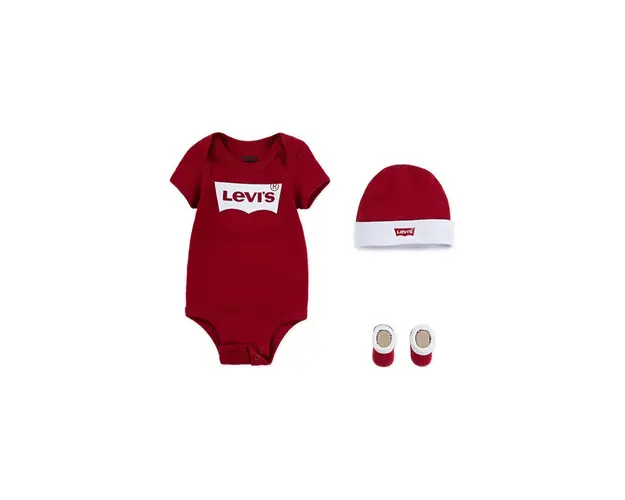 Levi's Compleu bebe culoarea rosu
