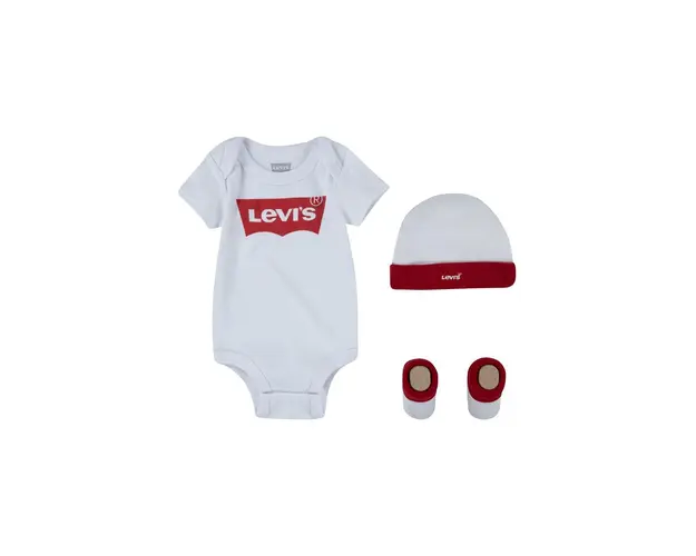 Levi's Compleu bebe culoarea alb