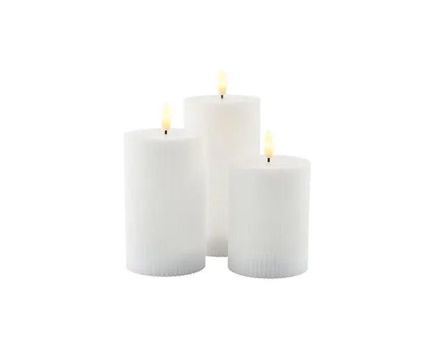 Sirius set de lumanari LED Smilla Rechargeable (3-pack)