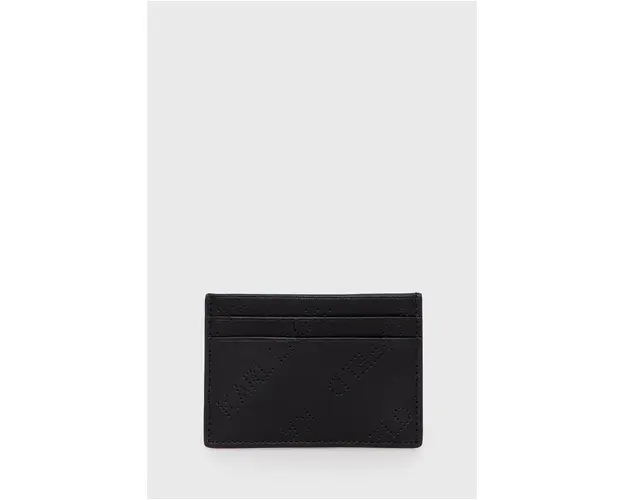 Karl Lagerfeld carcasa cardului femei, culoarea negru