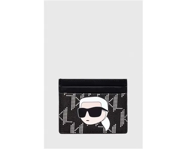 Karl Lagerfeld carcasa cardului culoarea negru