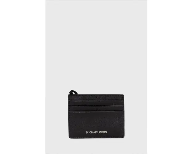 Michael Kors carcasa din piele barbati, culoarea negru