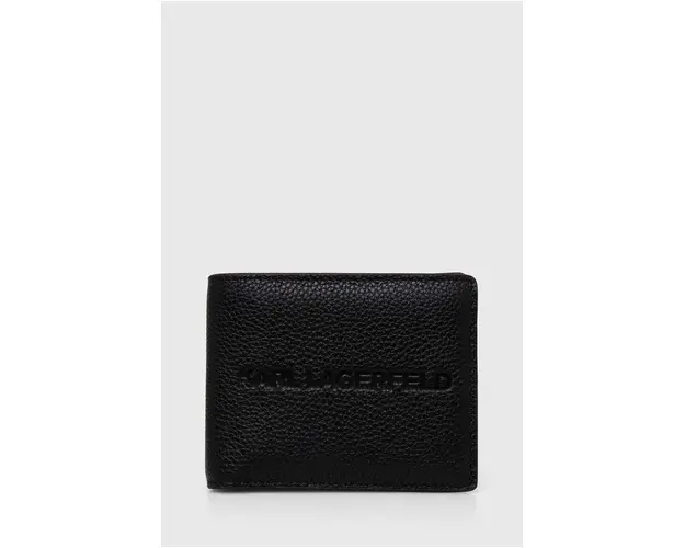 Karl Lagerfeld portofel barbati, culoarea negru
