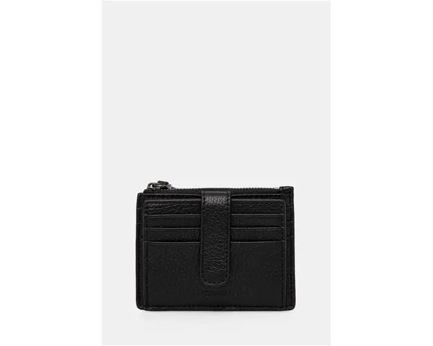 Coccinelle portofel de piele MAN SOFT barbati, culoarea negru, E2 MUK 87 27 01
