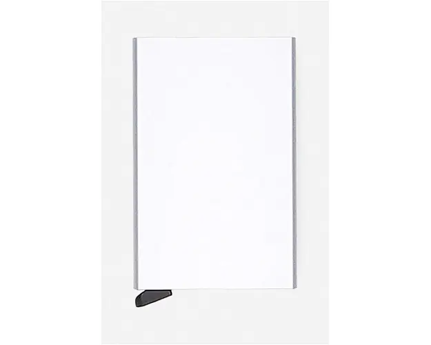 Secrid carcasa cardului culoarea argintiu C.SILVER-SILVER
