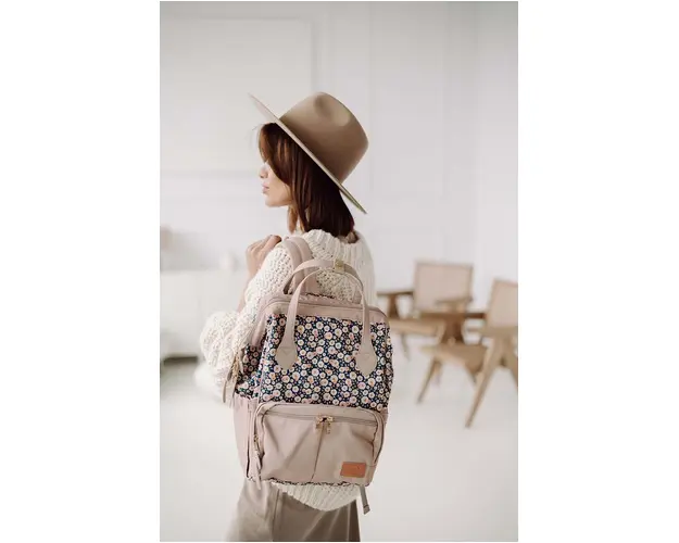 La Millou rucsac Dolce Vita SUGAR PINK culoarea roz, mare, modelator