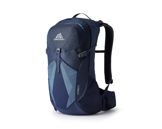 Gregory rucsac Citro 24 barbati, culoarea albastru marin, mare, cu imprimeu
