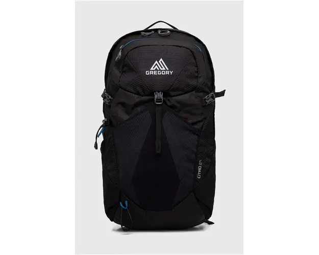 Gregory rucsac Citro 24 barbati, culoarea negru, mare, cu imprimeu