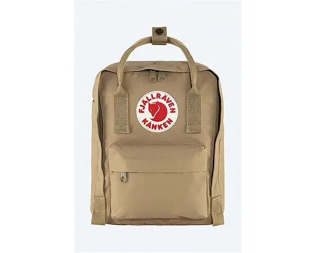 Fjallraven rucsac Kanken Mini culoarea maro, mic, cu imprimeu F23561.221-221