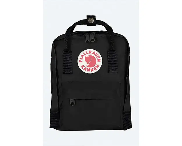 Fjallraven rucsac Kanken Mini culoarea negru, mic, cu imprimeu F23561.550-550