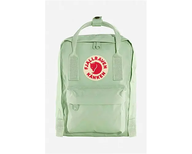 Fjallraven rucsac Kanken Mini culoarea verde, mic, uni F23561.600-600