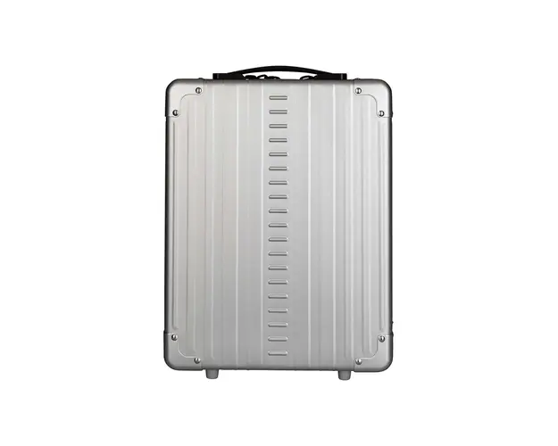 ALEON rucsac 16" Aluminum Backpack culoarea argintiu, mare, neted, H1600100