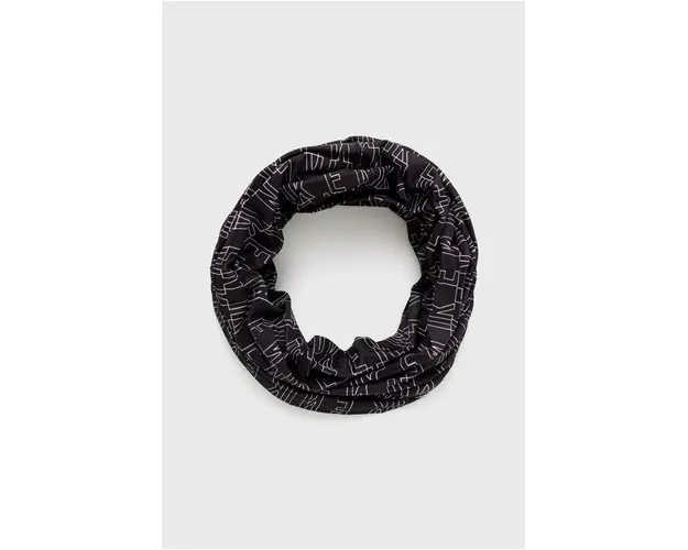 Nike fular impletit culoarea negru, cu imprimeu