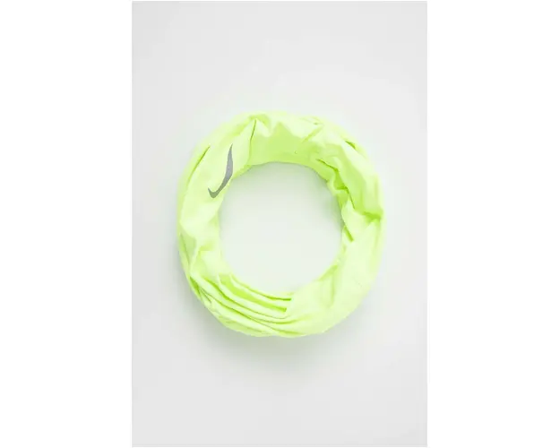 Nike fular impletit culoarea verde, neted