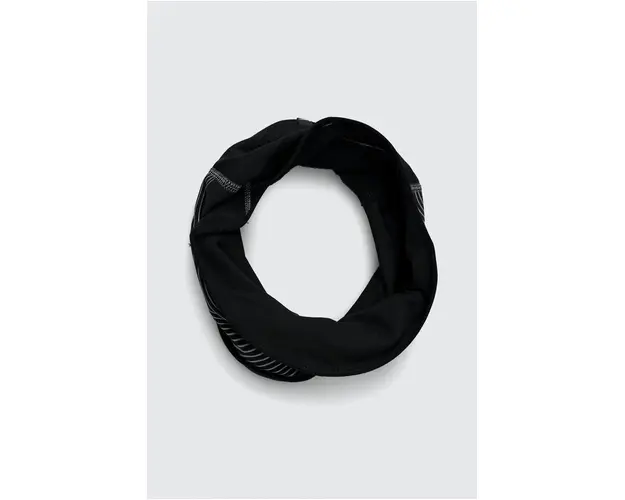 Nike fular impletit culoarea negru, cu imprimeu