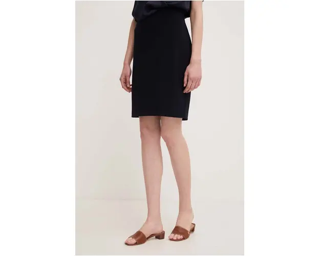 Joseph Ribkoff fusta culoarea albastru marin, mini, drept, 153071