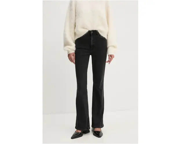Gestuz jeansi femei high waist, 10907704
