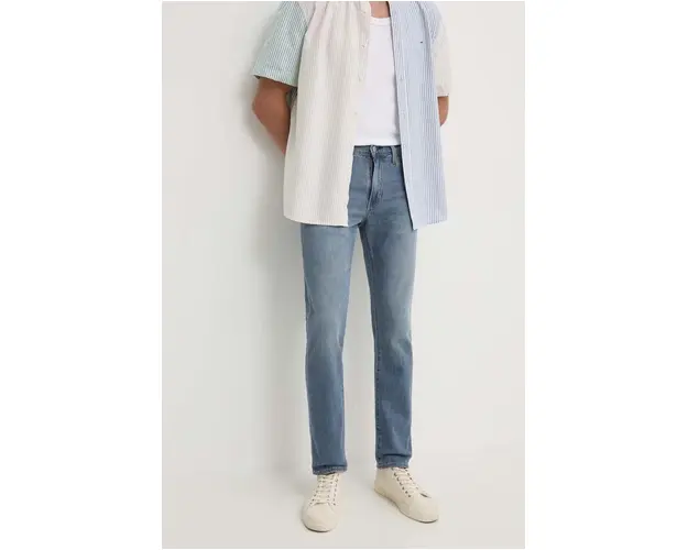 Levi's jeansi barbati, culoarea albastru marin