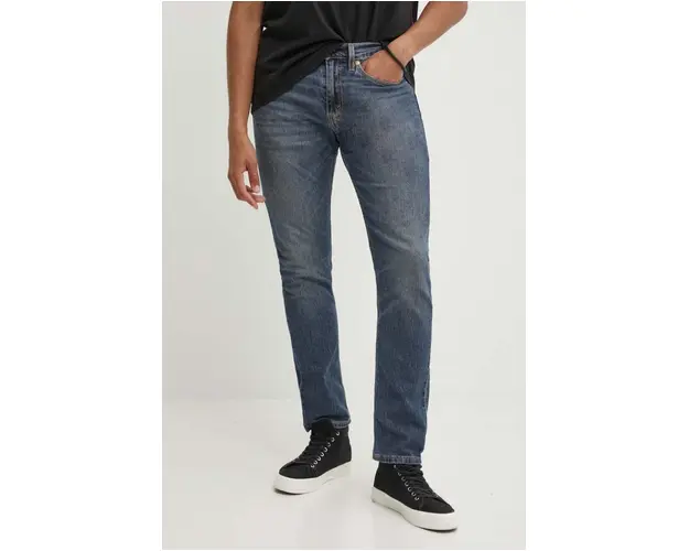 Levi's jeansi barbati, culoarea albastru marin