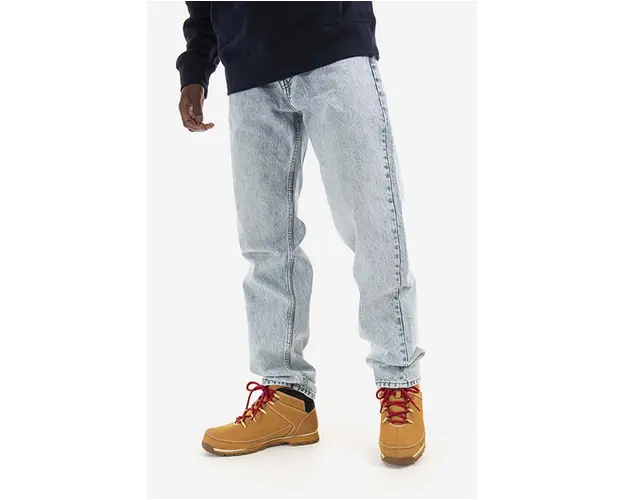 Wood Wood jeans din bumbac Sol Rigid Denim Slim Fit 12215802.7051-HEAVYWA