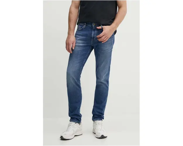 BOSS jeansi barbati, culoarea albastru marin, 50470539