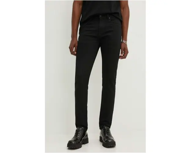Diesel jeansi 2019 D-STRUKT barbati, culoarea negru, A03558.069YP