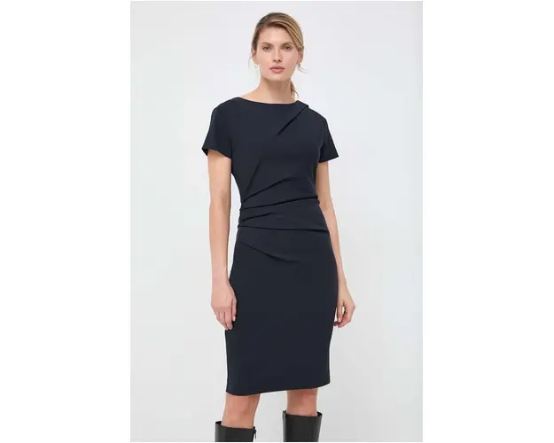 Tiger Of Sweden rochie culoarea albastru marin, mini, mulata