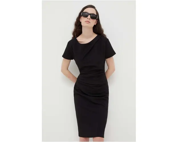 Tiger Of Sweden rochie culoarea negru, mini, mulata