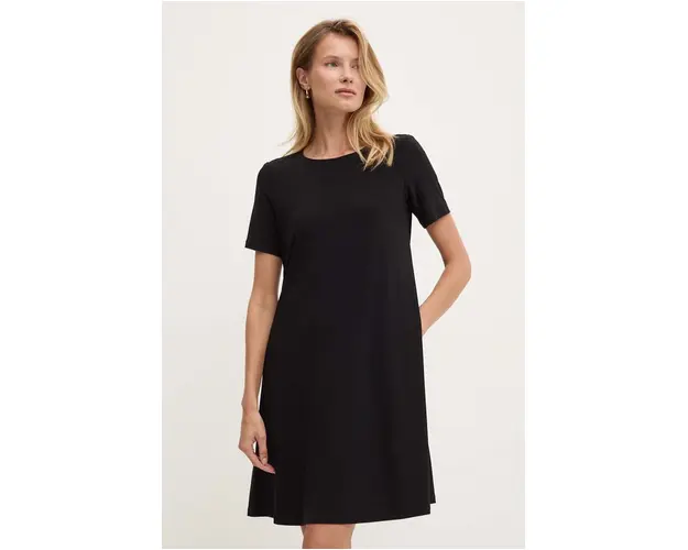 Joseph Ribkoff rochie culoarea negru, mini, oversize, 202130