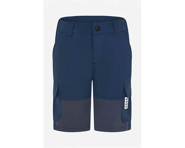 Lego pantaloni scurti copii culoarea albastru marin, talie reglabila, Szorty Lego Wear Lwpayton 300 11010121 931