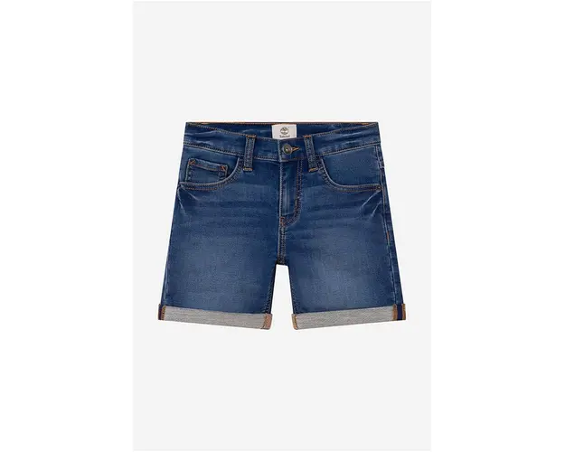 Timberland pantaloni scurti din denim pentru copii Bermuda Shorts neted
