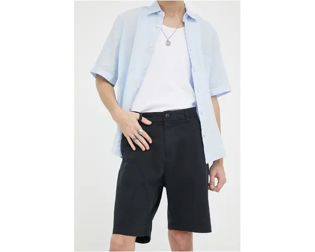 Marc O'Polo pantaloni scurti barbati, culoarea albastru marin