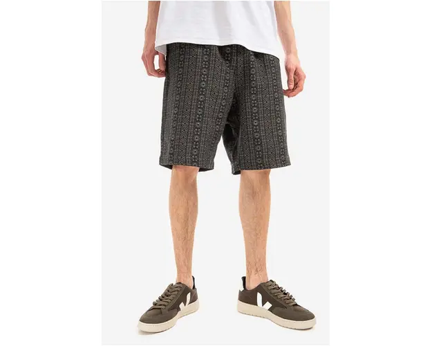 Wood Wood pantaloni scurti barbati, culoarea verde 12215205.5258-BOTTLEG
