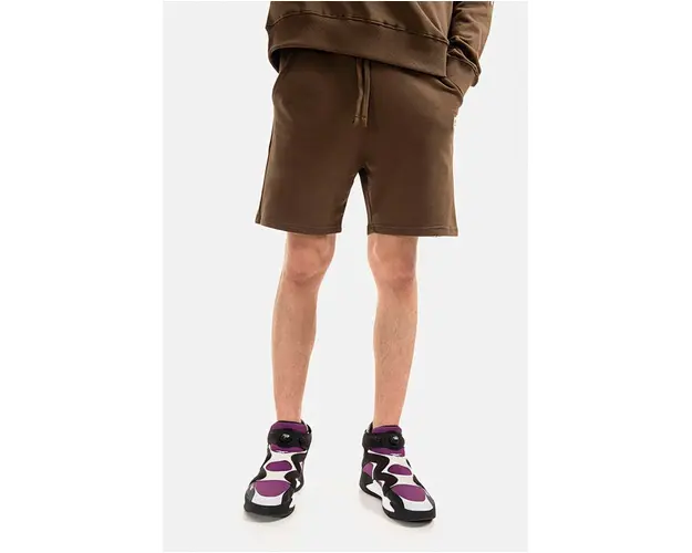 Alpha Industries pantaloni scurti din bumbac culoarea maro 106365.629-brown