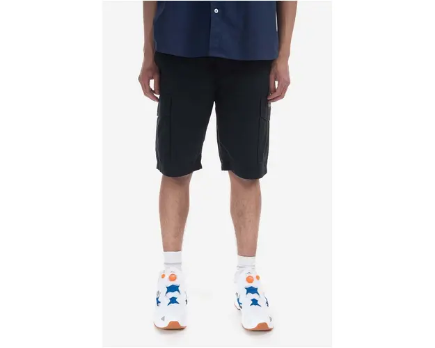 Napapijri pantaloni scurti din bumbac N-Maranon Cargo NA4H1R 176 culoarea negru NA4H1R-176