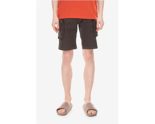 Alpha Industries pantaloni scurti Crew barbati, culoarea gri 176203.136-grey