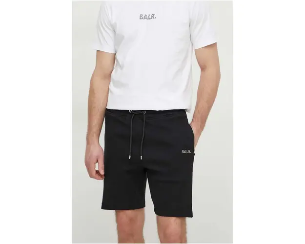 BALR. pantaloni scurti barbati, culoarea negru