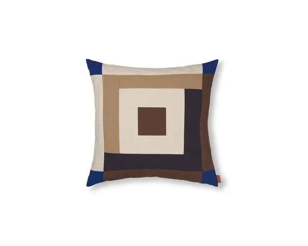 ferm LIVING perna decorativa Border Patchwork Cushion