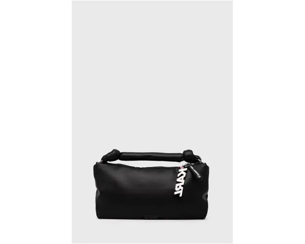 Karl Lagerfeld poseta de piele culoarea negru