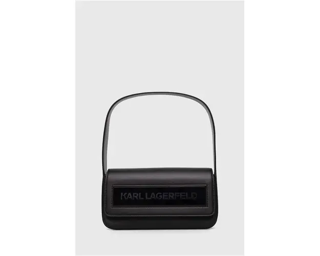 Karl Lagerfeld poseta culoarea negru