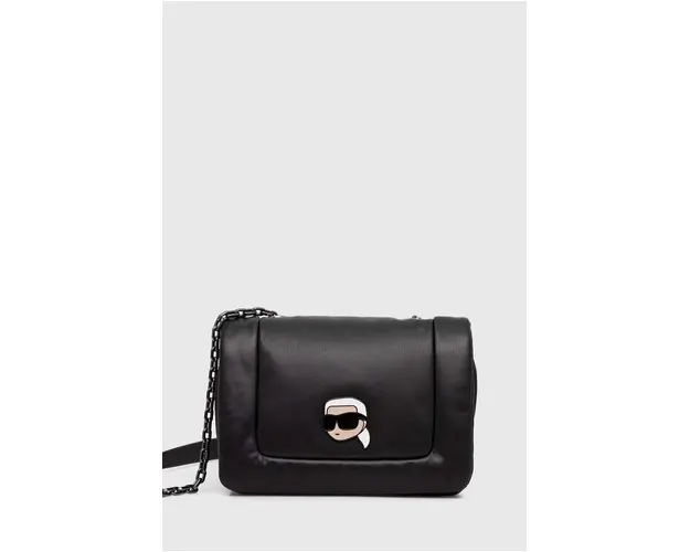 Karl Lagerfeld poseta culoarea negru, 245W3055