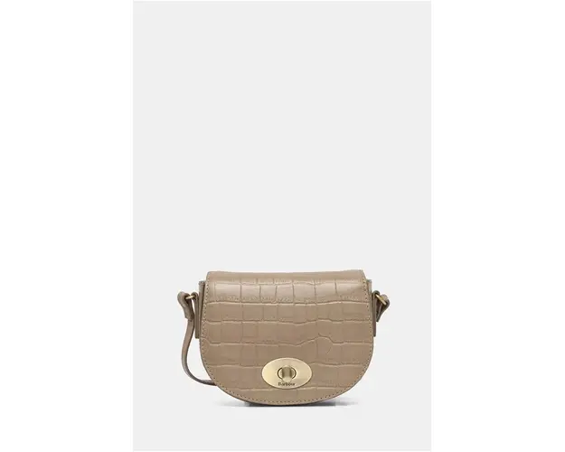 Barbour poseta de piele culoarea bej, LBA0389