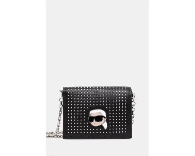 Karl Lagerfeld portofel femei, culoarea negru, 246W3201