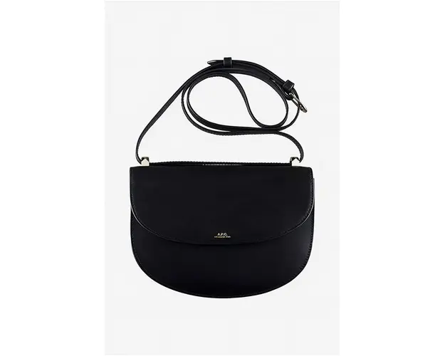A.P.C. poseta Sac Geneve PXAWV-F61161 BLACK culoarea negru