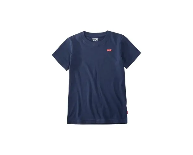 Levi's Tricou copii culoarea albastru marin, material neted