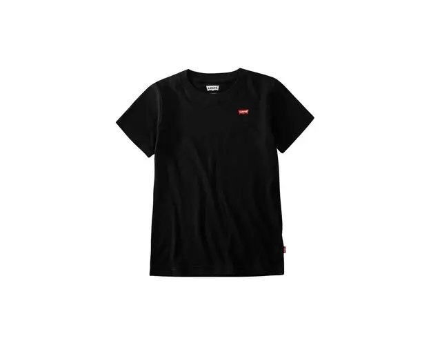 Levi's Tricou copii culoarea negru, material neted