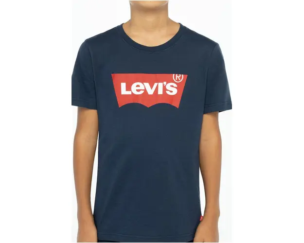 Levi's Tricou copii culoarea albastru marin, cu imprimeu